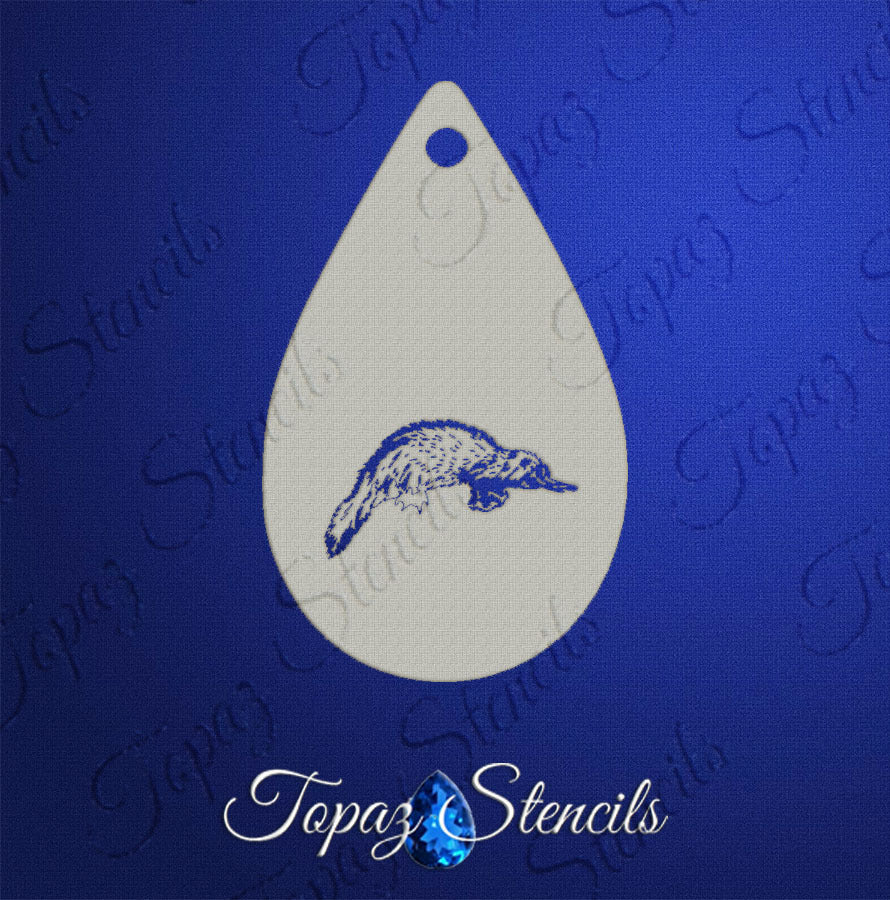 Platypus stencil