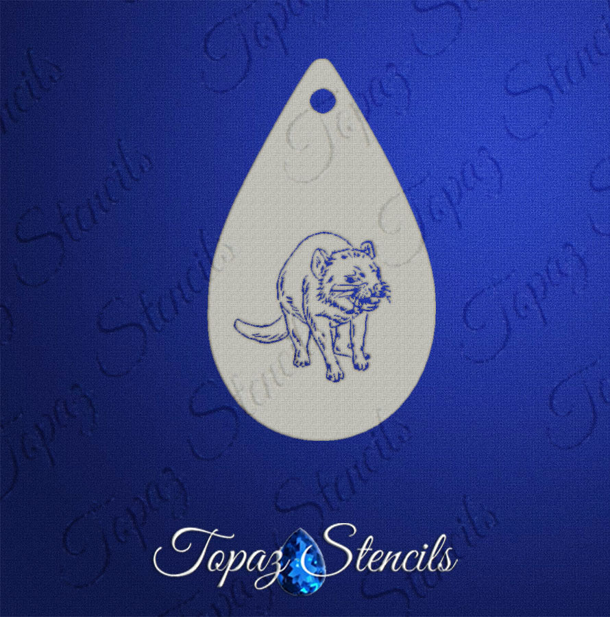 Tasmanian Devil stencil