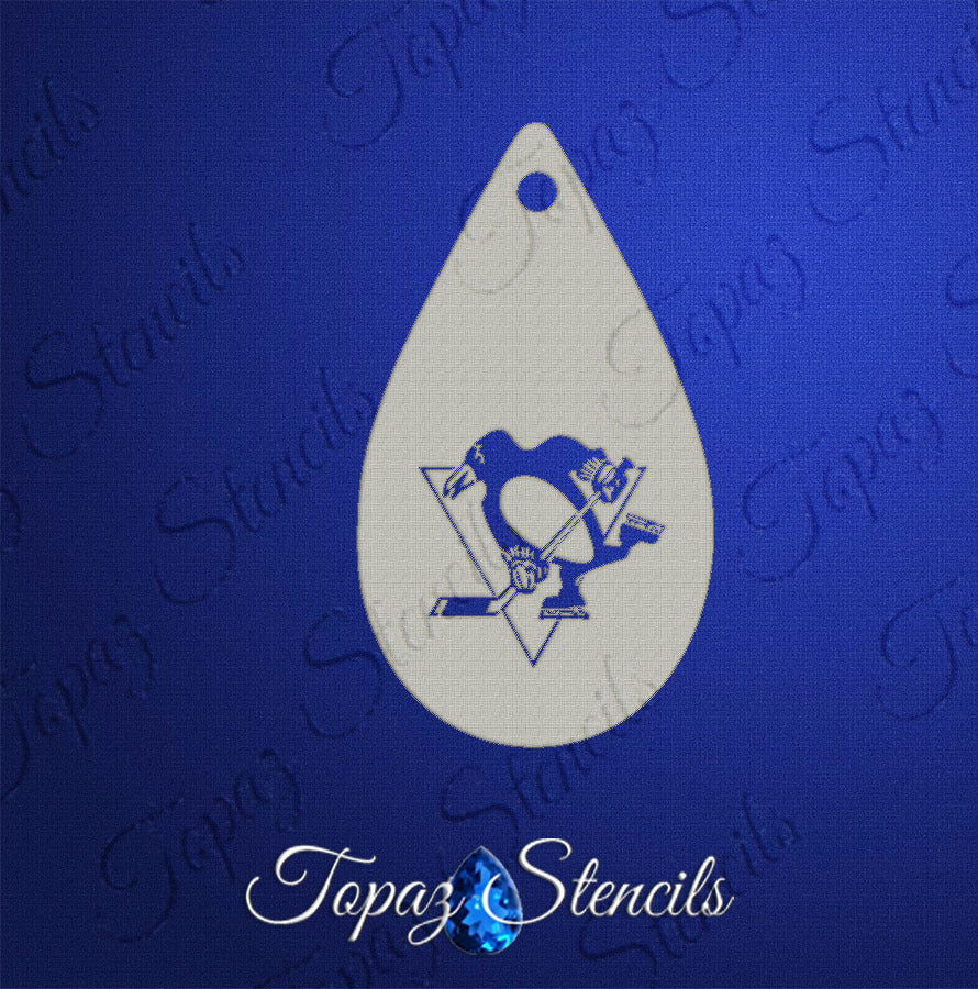 Pittsburgh Penguins stencil