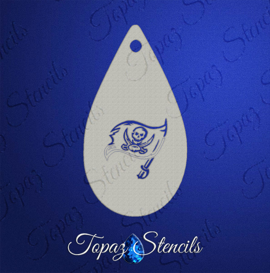 Tampa Bay Buccaneers stencil