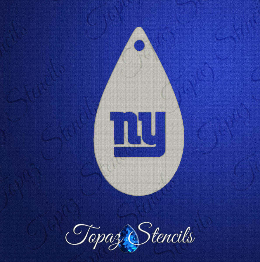 New York Giants stencil