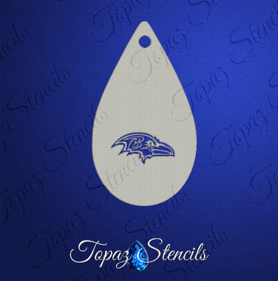 Baltimore Ravens stencil