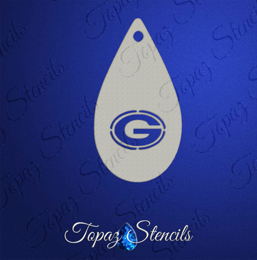 Green Bay Packers stencil
