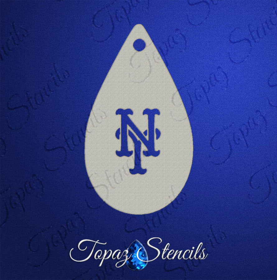 New York Mets stencil