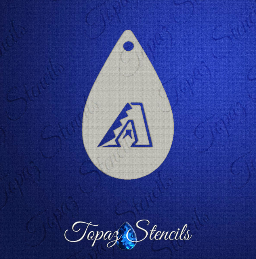 Arizona Diamondbacks stencil