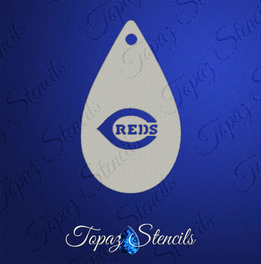 Cincinnati Reds stencil