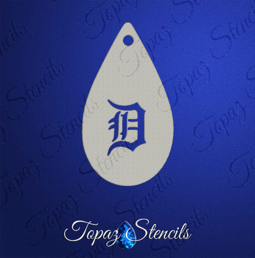 Detroit Tigers stencil