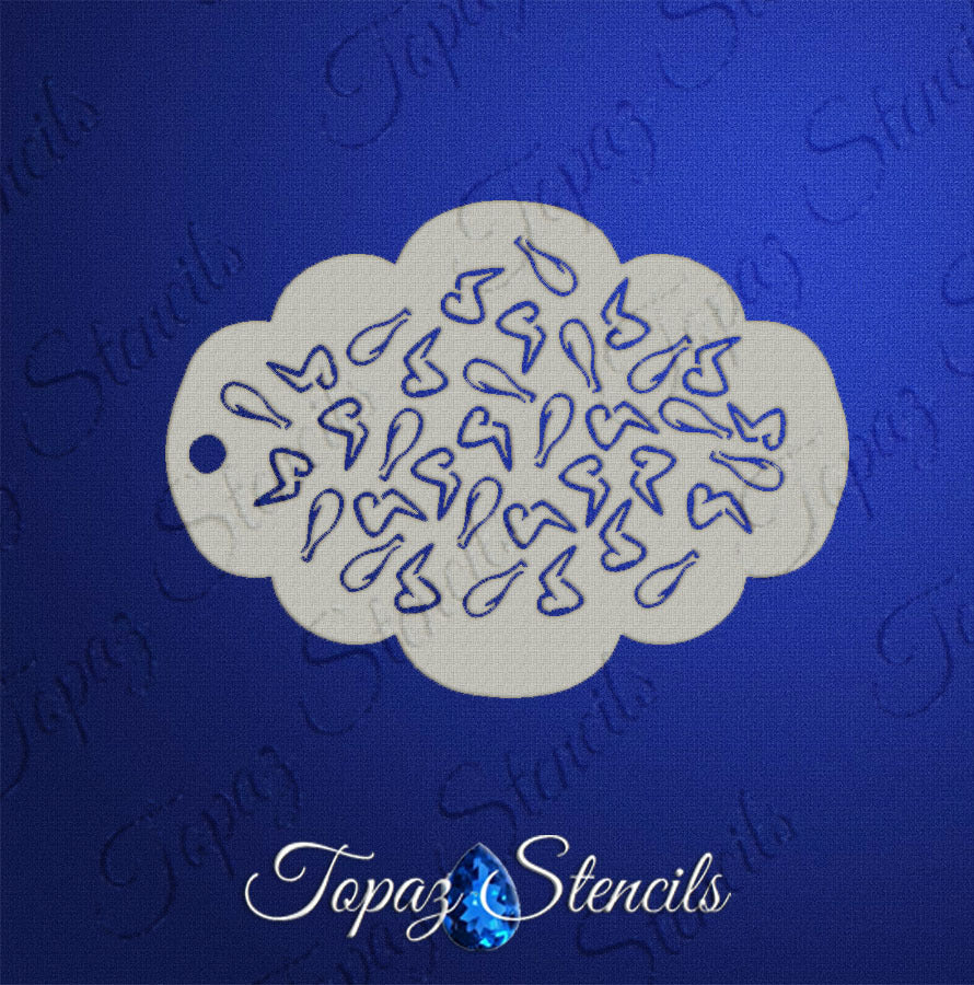 Chicken Wings Texture stencil