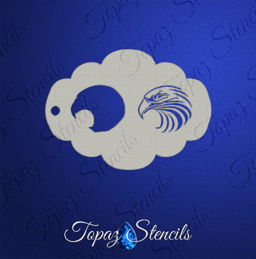 Two Step Hawk stencil