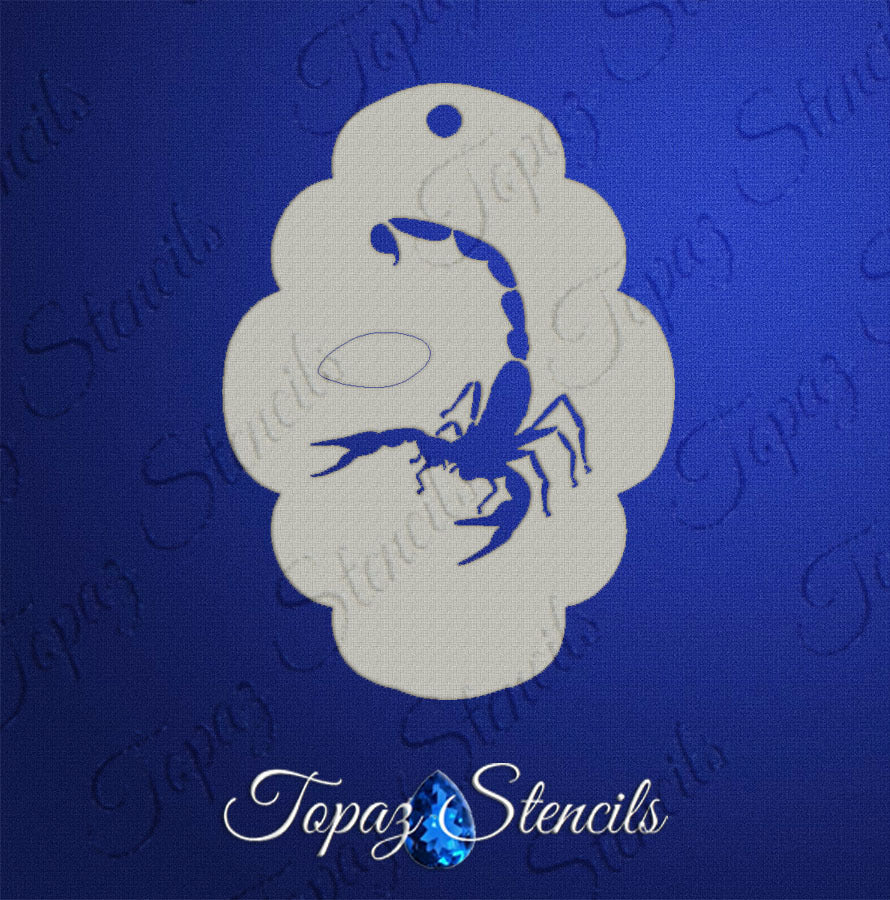 Scorpion Sting by Bianca stencil