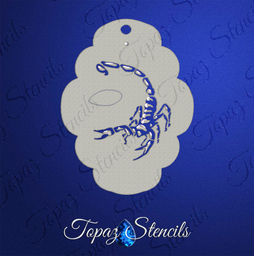 Bianca's Scorpion stencil