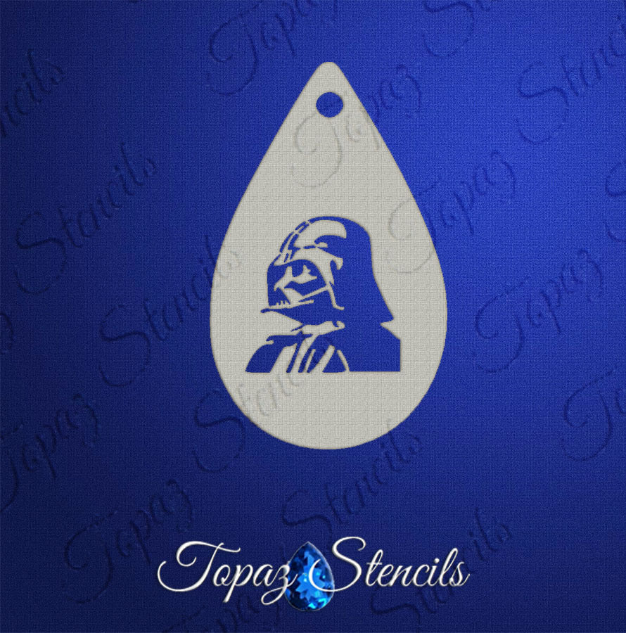 Darth Vader stencil
