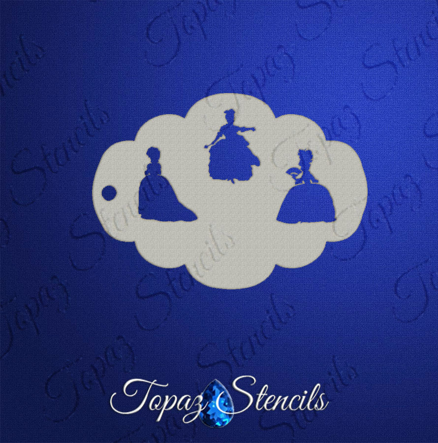Victorian Ladies stencil