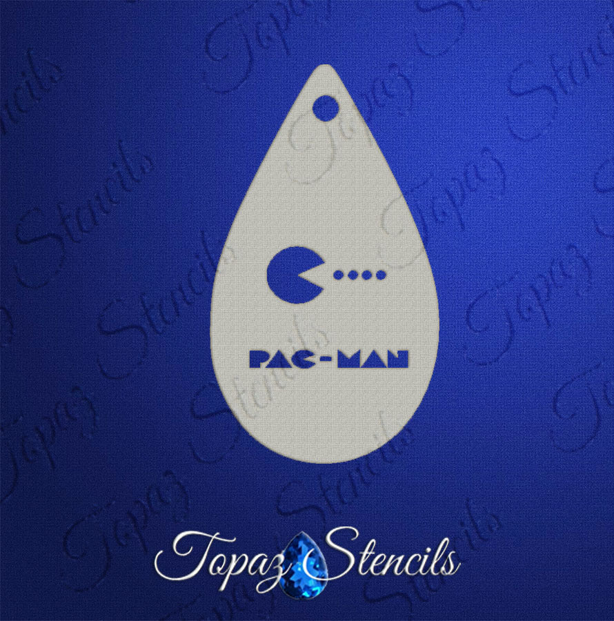 PacMan stencil