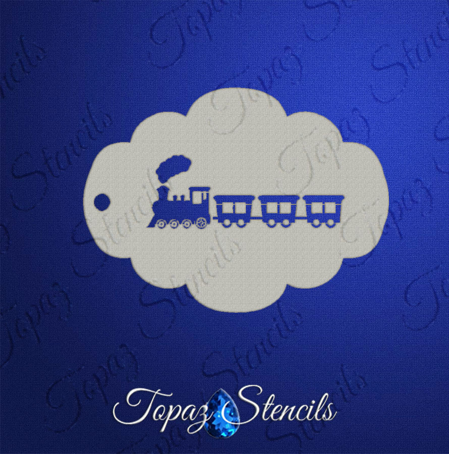 Locomotive stencil