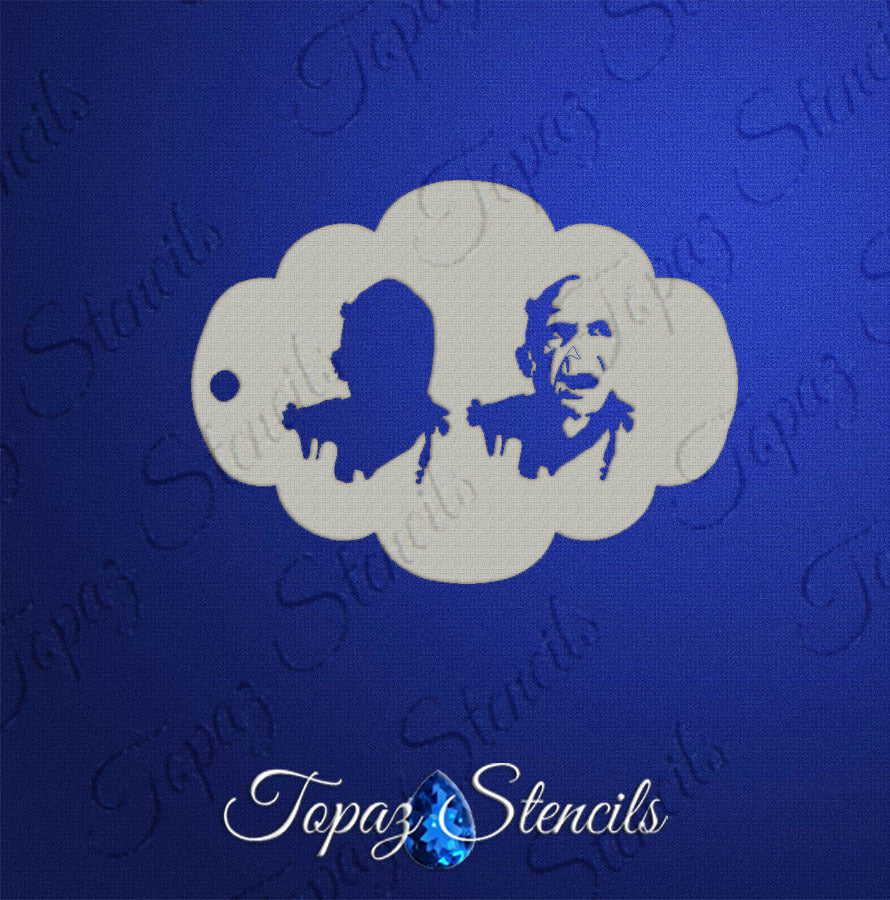 HP Voldemort stencil