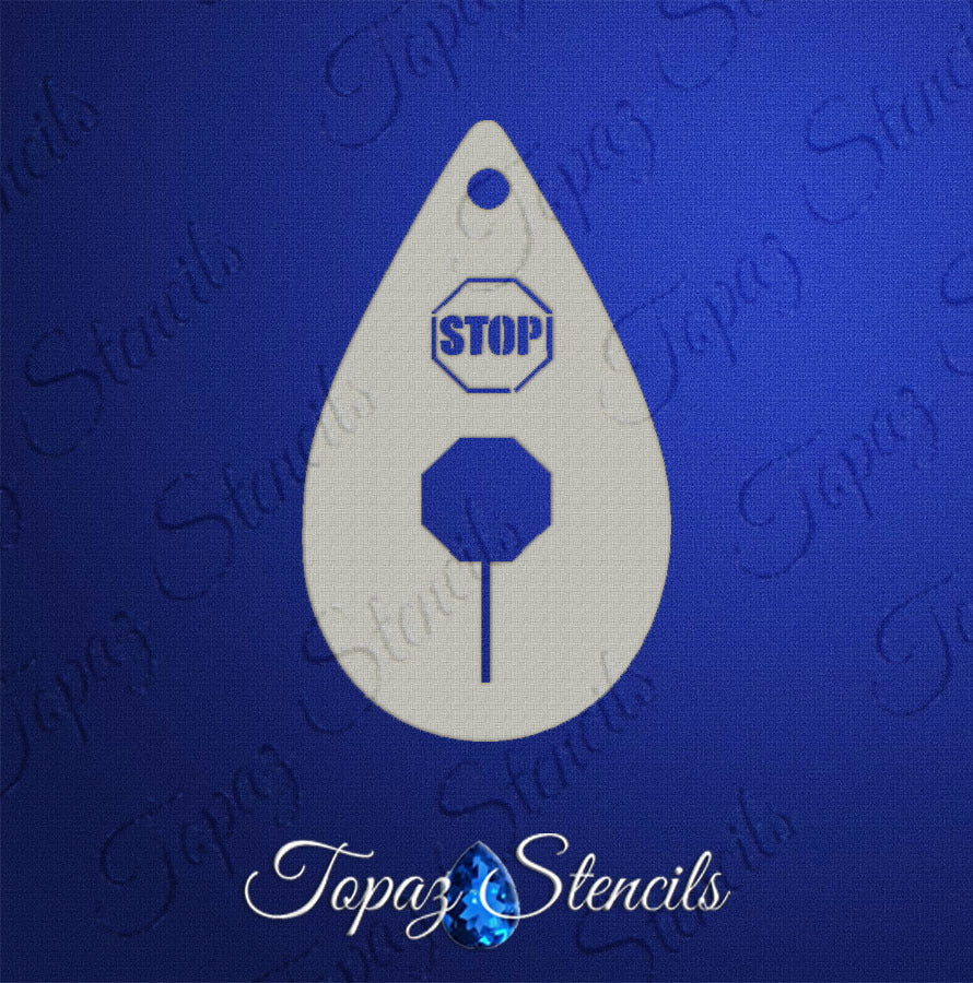 Stop Sign stencil