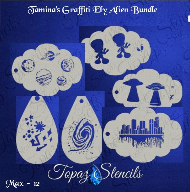 Tamina's Graffiti Ely Alien Bundle stencil