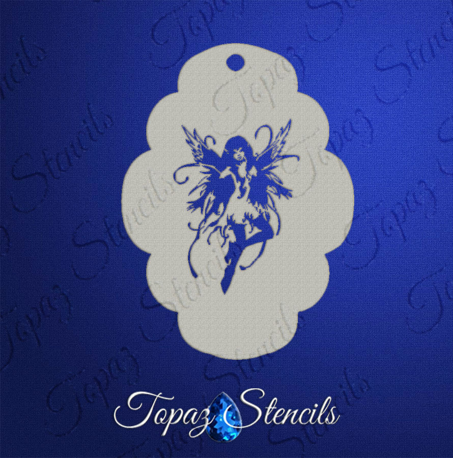 Fairy of the Darkness stencil