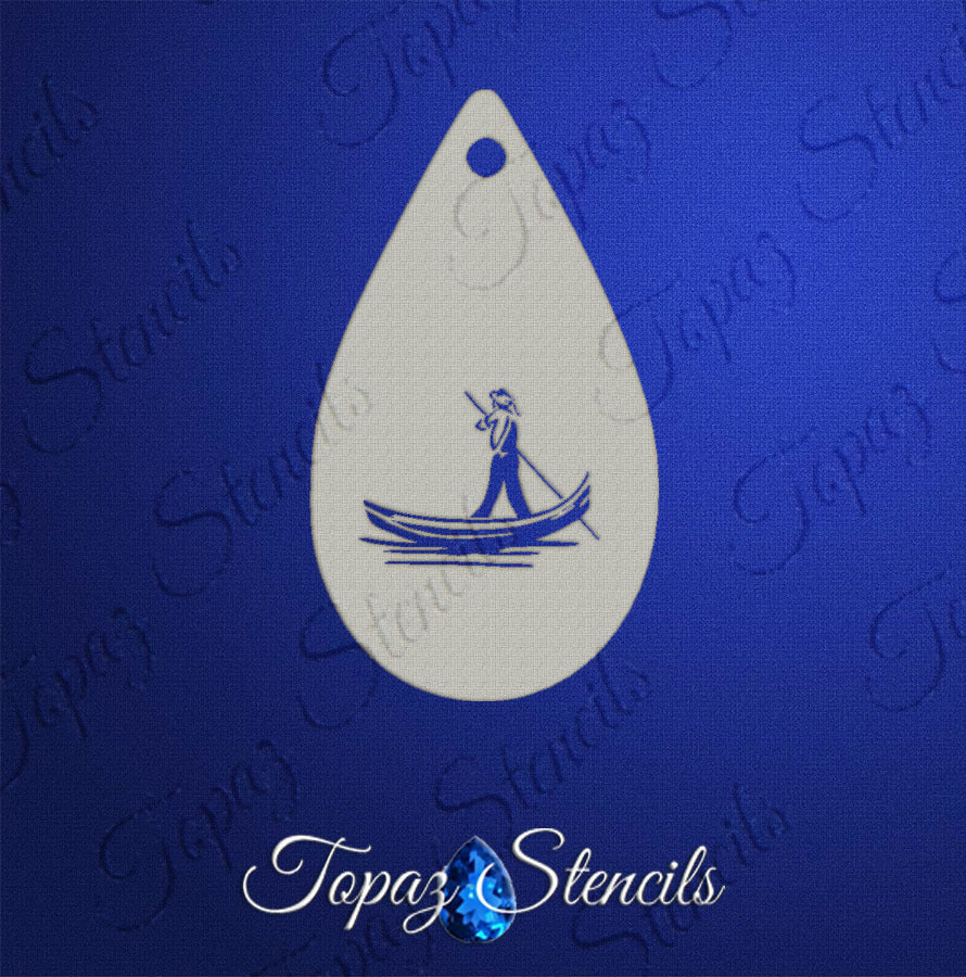 Gondolier stencil