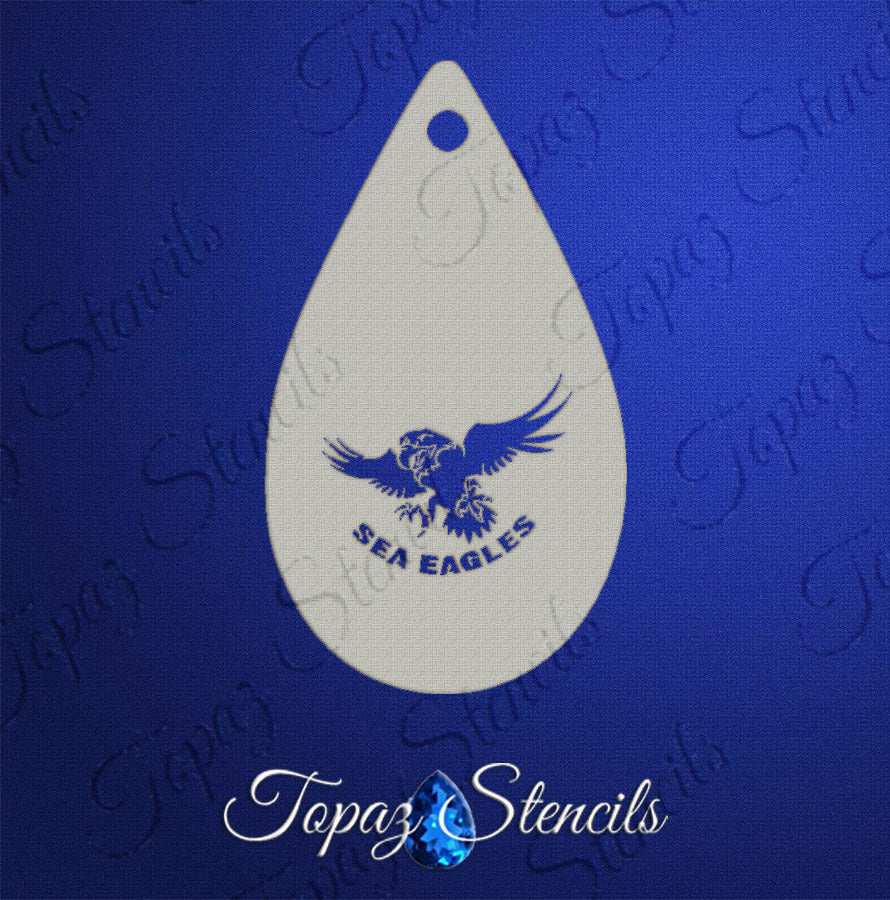 NRL Sea Eagles stencil