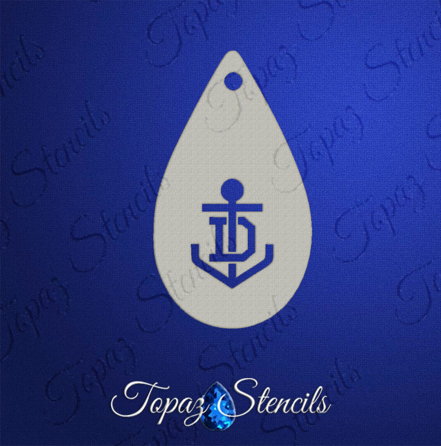 AFL Fremantle Dockers stencil