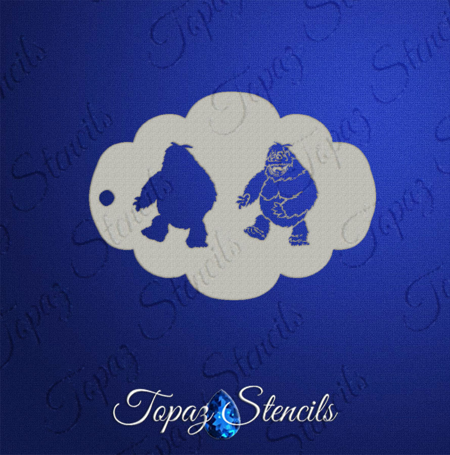 Bumble the Abominable Snowman stencil