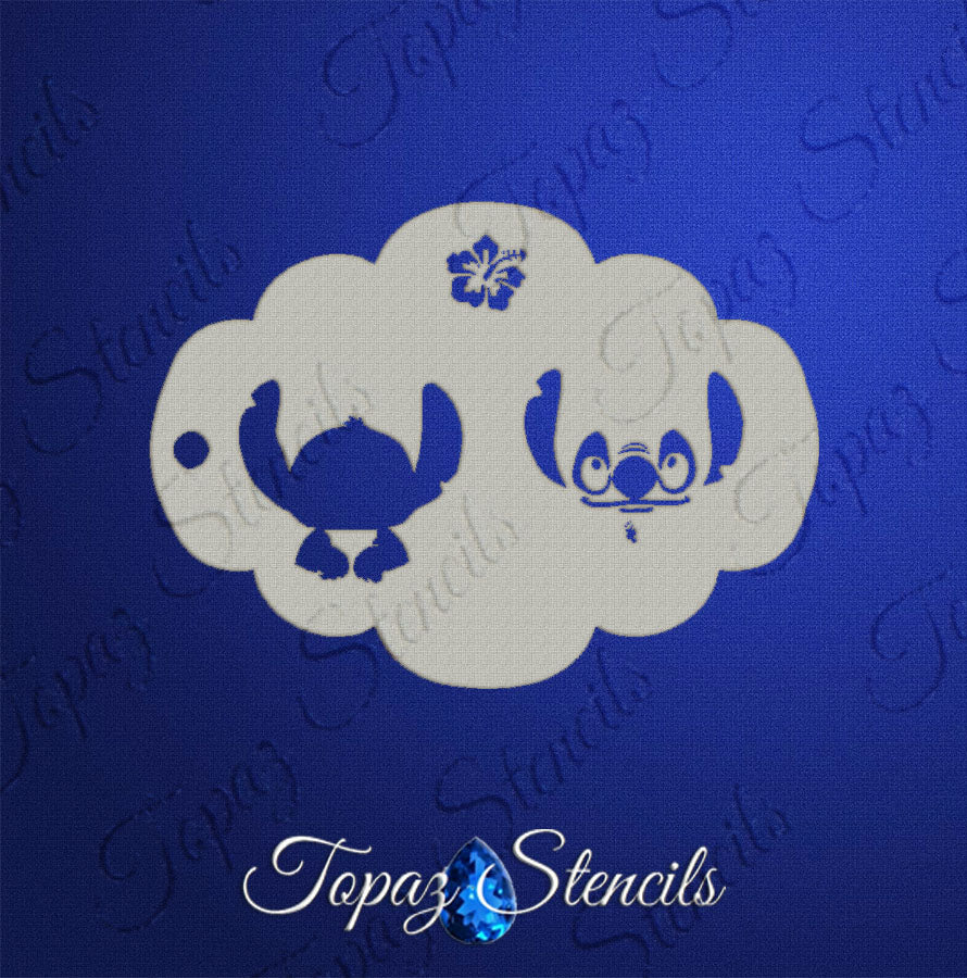 Brow Stitch stencil