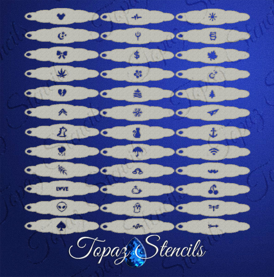 Finger Tattoos Volume 2 stencil