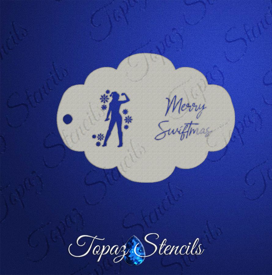 Merry Swiftmas stencil