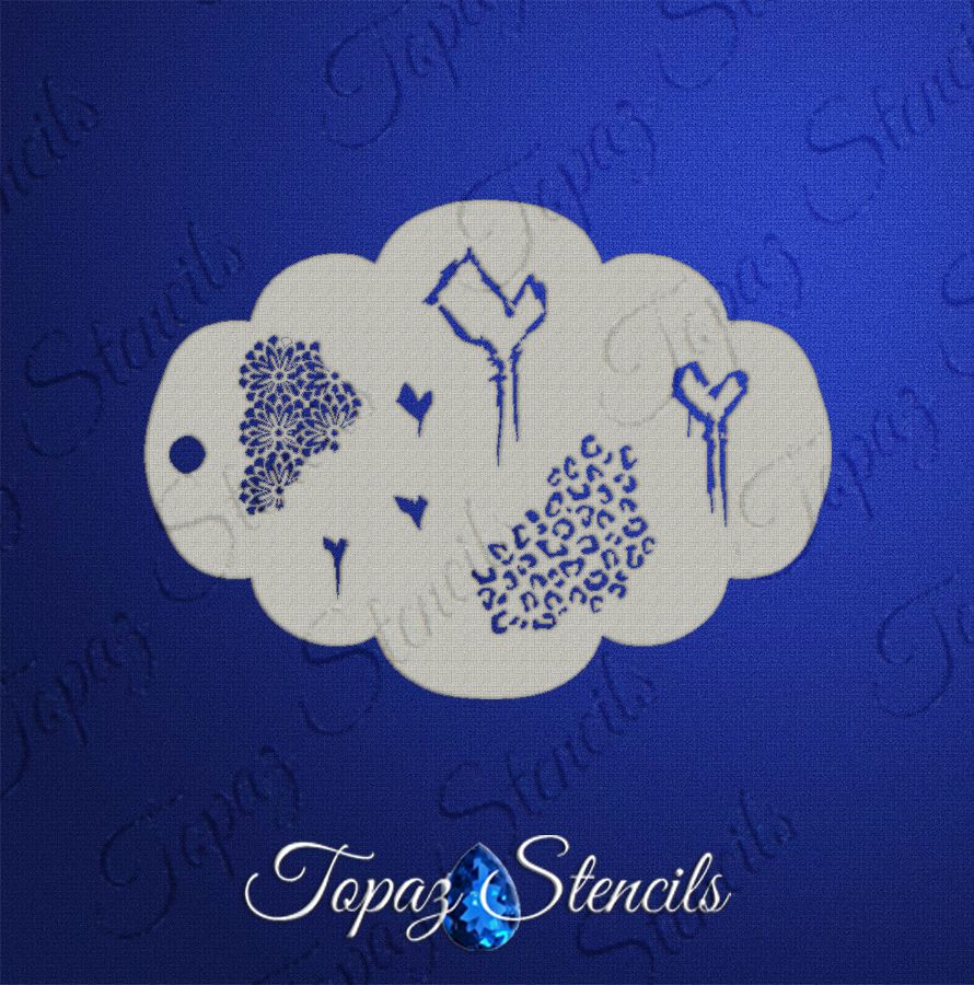Bleeding Love FX stencil