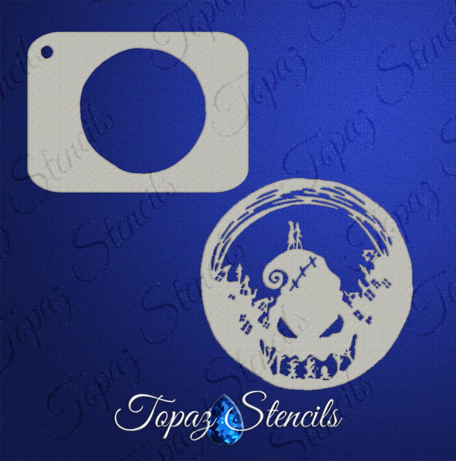B&T Jack and Sally Moon stencil