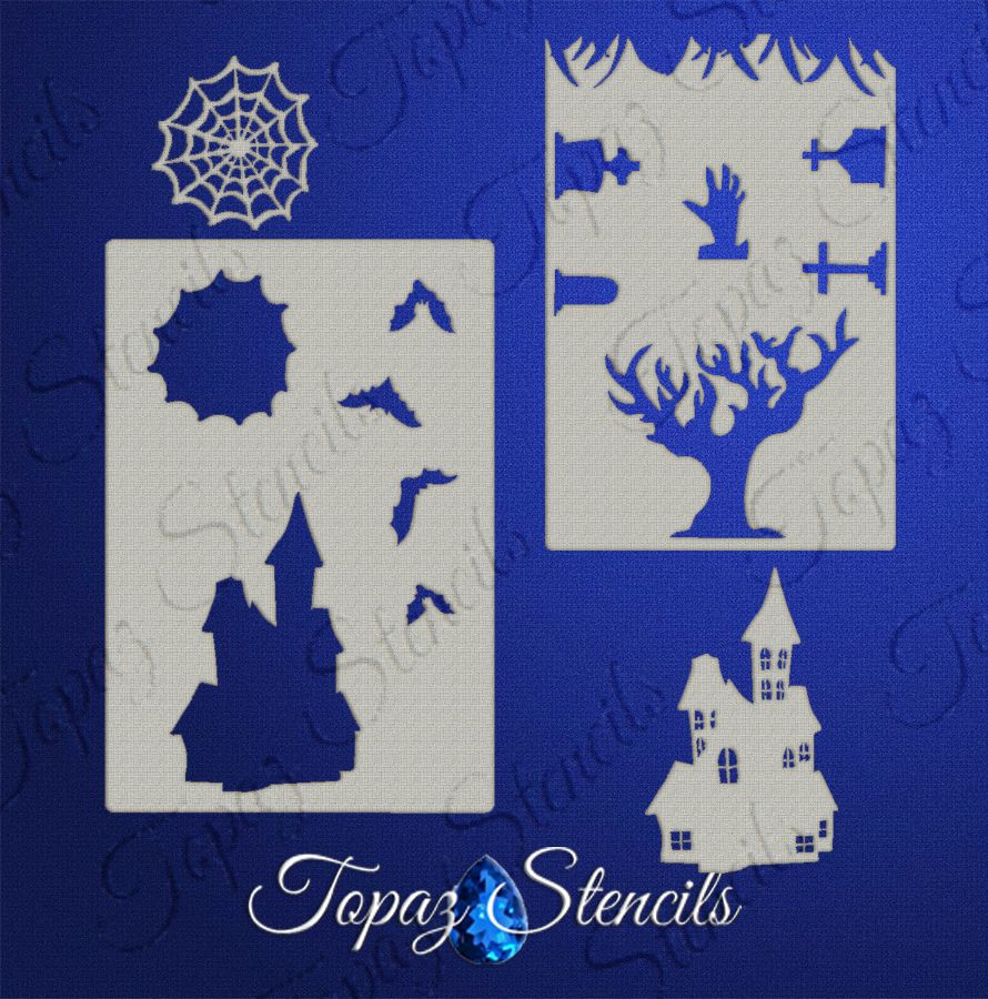 B&T Halloween Theme stencil