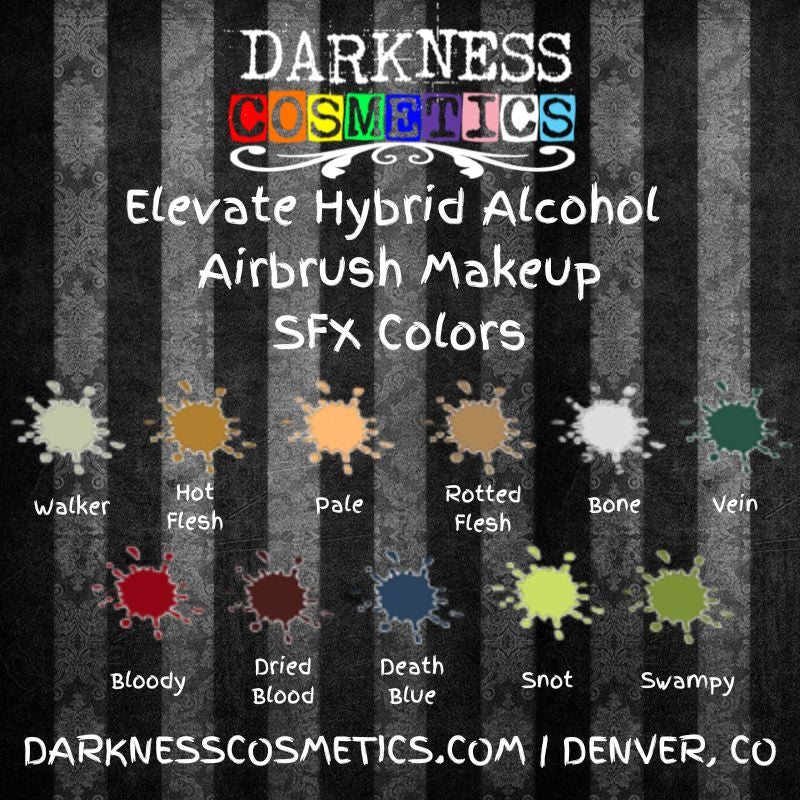 Elevate Hybrid Alcohol Airbrush Makeup - SFX Colors