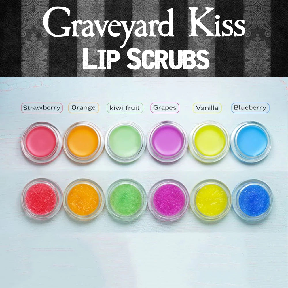 Graveyard Kiss - Lip Scrub Kit - Kiwi Fruit