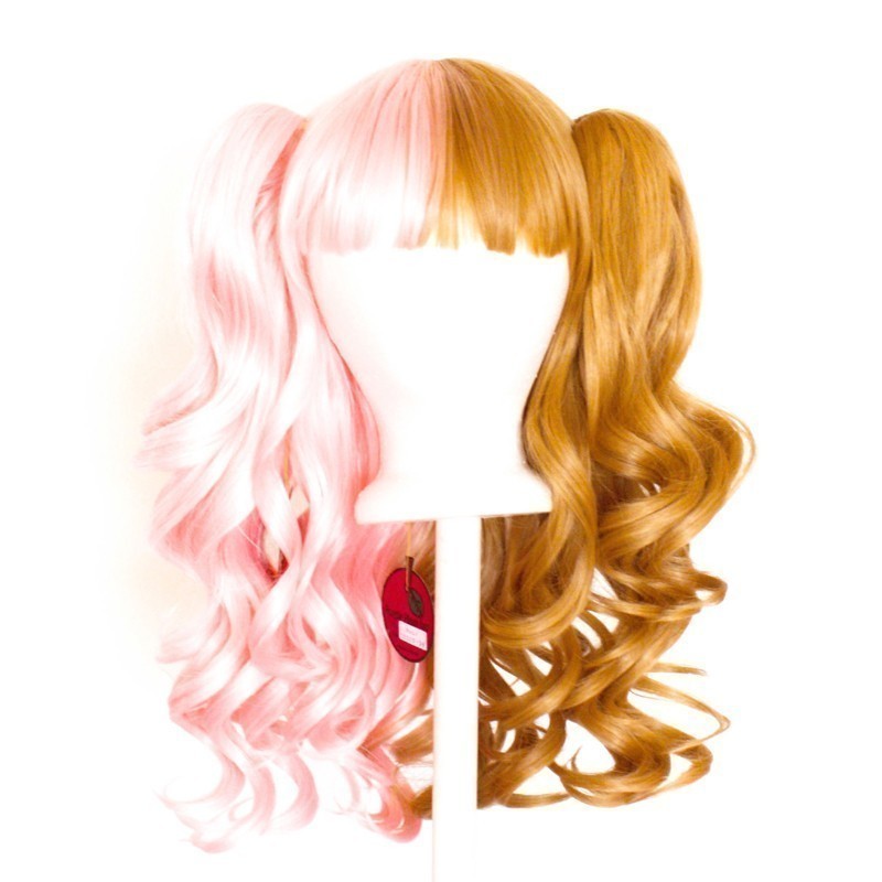 Umeko - Half Cotton Candy Pink and Hazelnut Brown Split