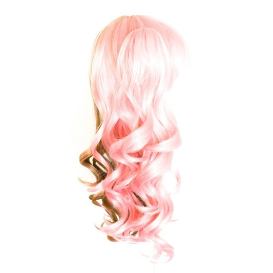 Umeko - Half Cotton Candy Pink and Hazelnut Brown Split