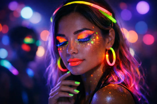Blacklight Makeup for Rave Looks That Glow