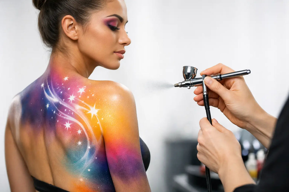 Airbrush Makeup for Body Art That Performs