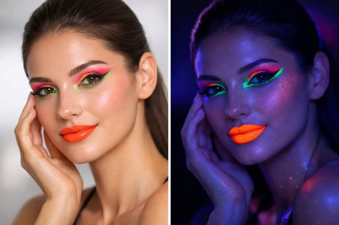 How to Make Neon Makeup Pop Under Any Light