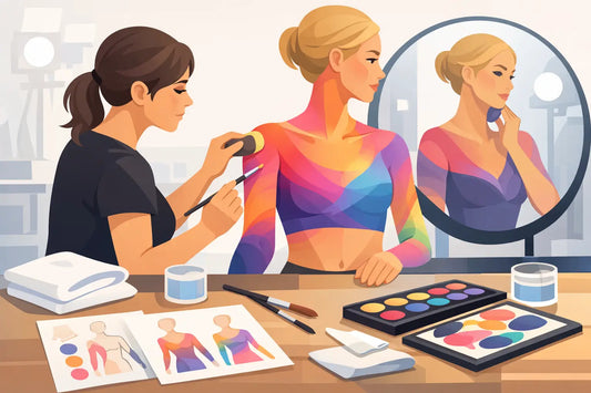 How to Apply Body Paint Evenly