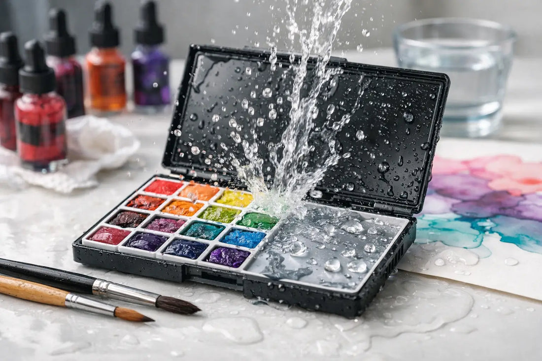 Are Alcohol Palettes Waterproof? What Artists Need