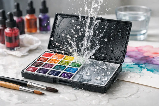 Are Alcohol Palettes Waterproof? What Artists Need