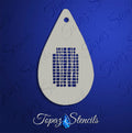 Gauze Texture stencil