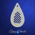 Mermaid Scales stencil