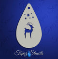 Graceful Deer stencil