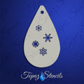 Snowflakes 2 stencil