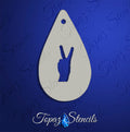 Peace stencil