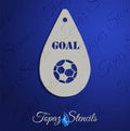 Soccer Ball stencil