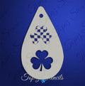 Shamrock Plaid stencil